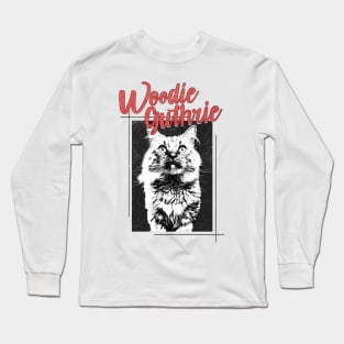 Woodie Guthrie Long Sleeve T-Shirt